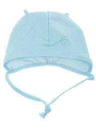 Bonnet fermeture liens à nouer bleu MAXIMO enfant