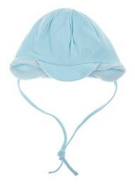 Bonnet fermeture liens à nouer bleu MAXIMO enfant