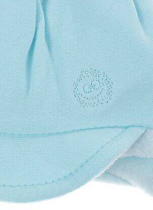 Bonnet fermeture liens à nouer bleu MAXIMO enfant