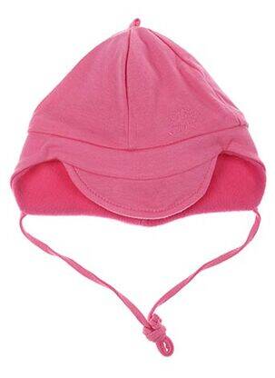 Bonnet fermeture liens à nouer rose PUSBLU fille