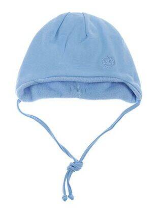 Bonnet fermeture liens à nouer bleu MAXIMO enfant