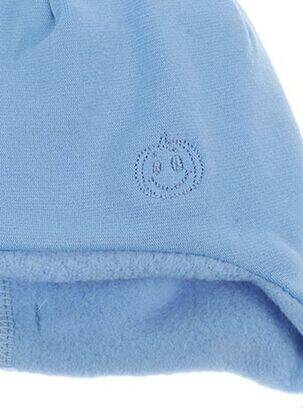 Bonnet fermeture liens à nouer bleu MAXIMO enfant