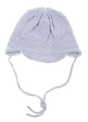 Bonnet maille fine gris MAXIMO enfant