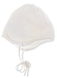 Bonnet fermeture liens à nouer beige MAXIMO fille