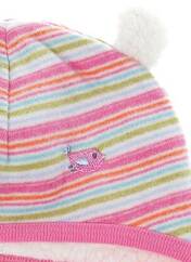 Bonnet rose MAXIMO pour fille seconde vue