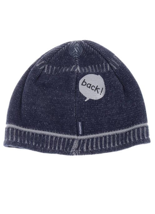 Bonnet imprimé fantaisie bleu MAXIMO garcon