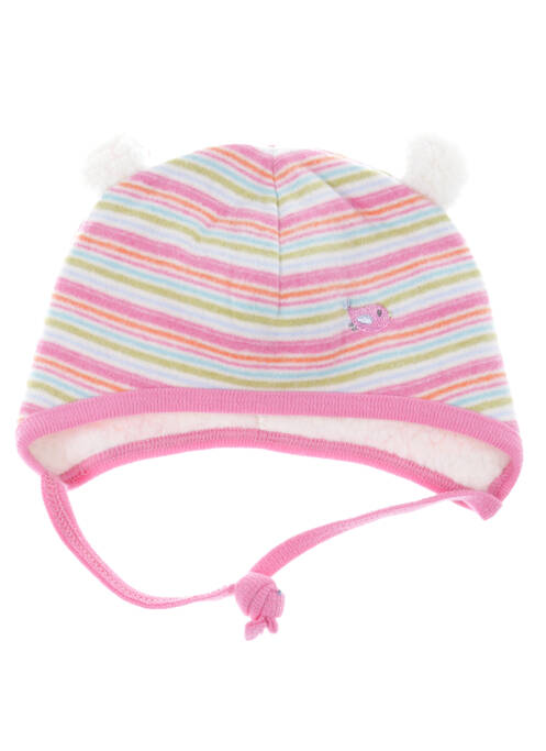 Bonnet empiècements rose MAXIMO fille