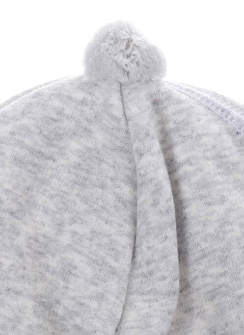 Bonnet fermeture liens à nouer gris MAXIMO enfant