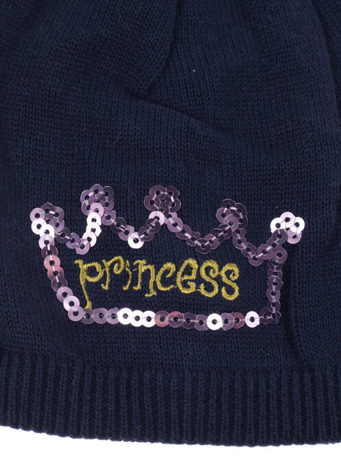 Bonnet bleu MAXIMO pour fille