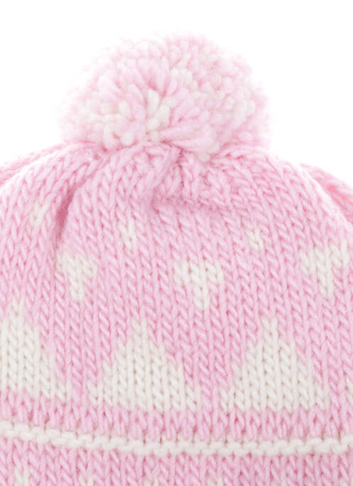 Bonnet rose MAXIMO pour fille