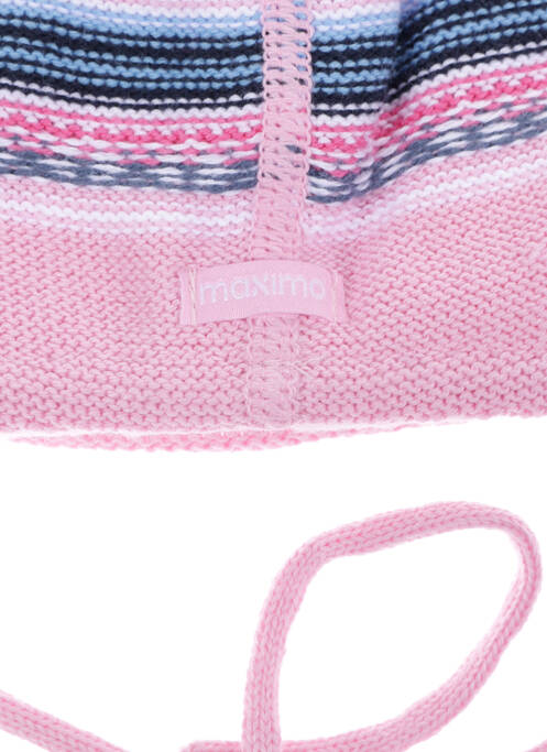 Bonnet rose MAXIMO pour fille