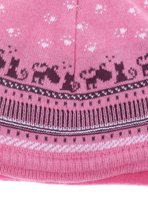 Bonnet rose MAXIMO pour fille