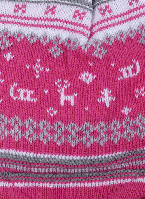 Bonnet rose MAXIMO pour fille