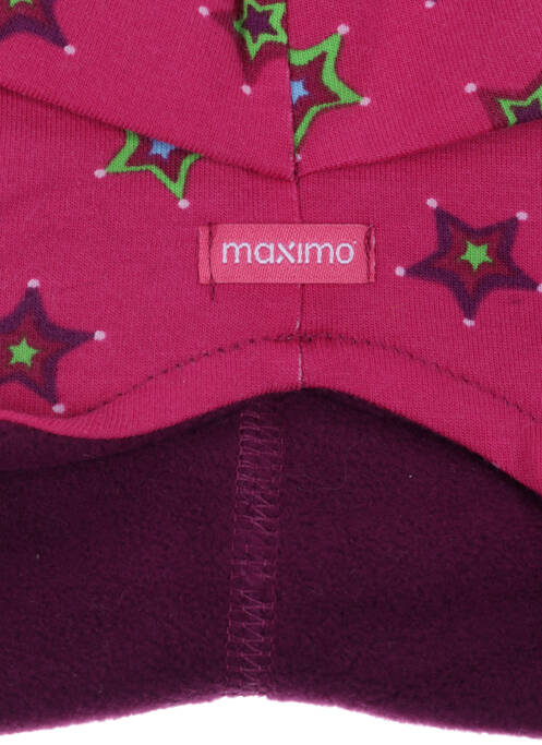 Bonnet rose MAXIMO pour fille