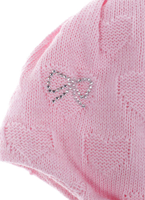 Bonnet rose MAXIMO pour fille