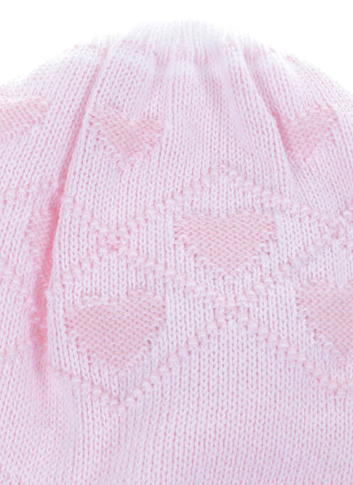 Bonnet rose MAXIMO pour fille