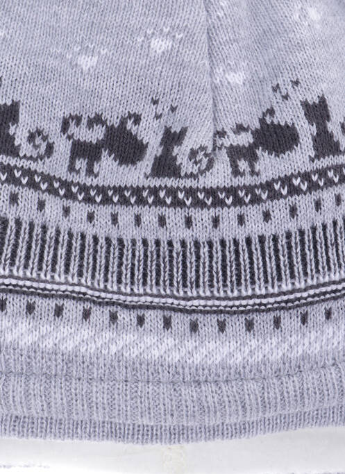 Bonnet gris MAXIMO pour garçon