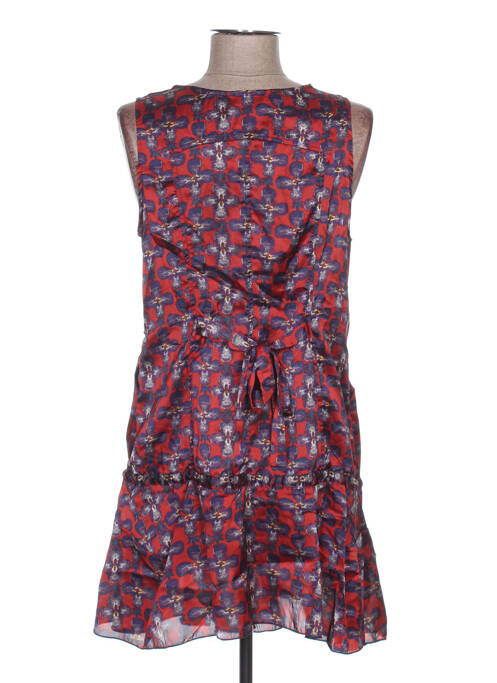 Tunique sans manche rouge ARELINE pour femme