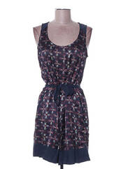 Robe courte bleu ARELINE pour femme seconde vue