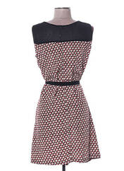 Robe courte noir ARELINE pour femme seconde vue