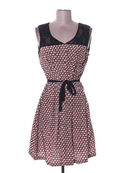 Robe courte noir ARELINE pour femme