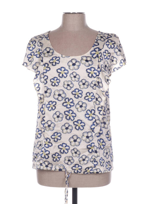 Blouse bleu ARELINE pour femme