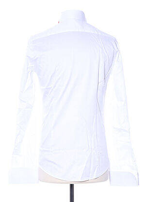Chemise manches longues manches longues blanc AUTHENTIQUE homme