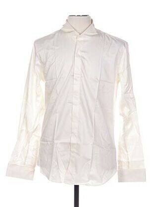 Chemise manches longues manches longues beige AUTHENTIQUE homme