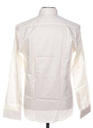 Chemise manches longues manches longues beige AUTHENTIQUE homme