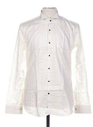 Chemise manches longues manches longues beige AUTHENTIQUE homme