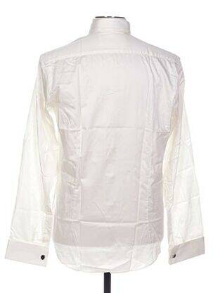 Chemise manches longues manches longues beige AUTHENTIQUE homme