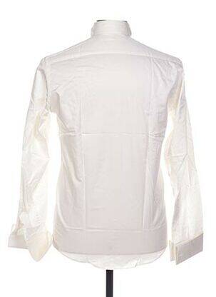 Chemise manches longues manches longues beige AUTHENTIQUE homme