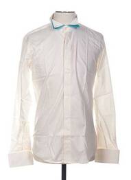 Chemise manches longues manches longues beige AUTHENTIQUE homme