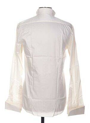 Chemise manches longues manches longues beige AUTHENTIQUE homme