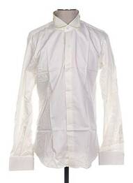 Chemise manches longues manches longues beige AUTHENTIQUE homme