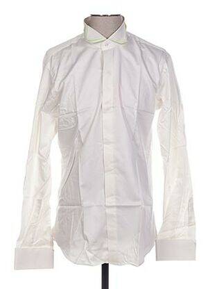 Chemise manches longues manches longues beige AUTHENTIQUE homme