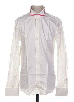 Chemise manches longues manches longues beige AUTHENTIQUE homme