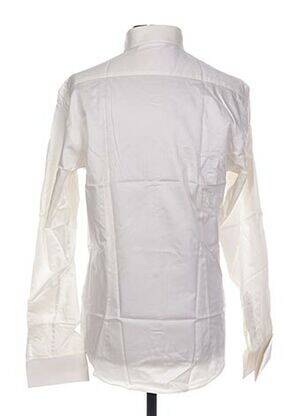 Chemise manches longues manches longues beige AUTHENTIQUE homme