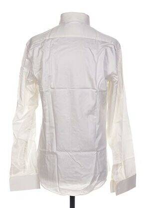 Chemise manches longues manches longues beige AUTHENTIQUE homme