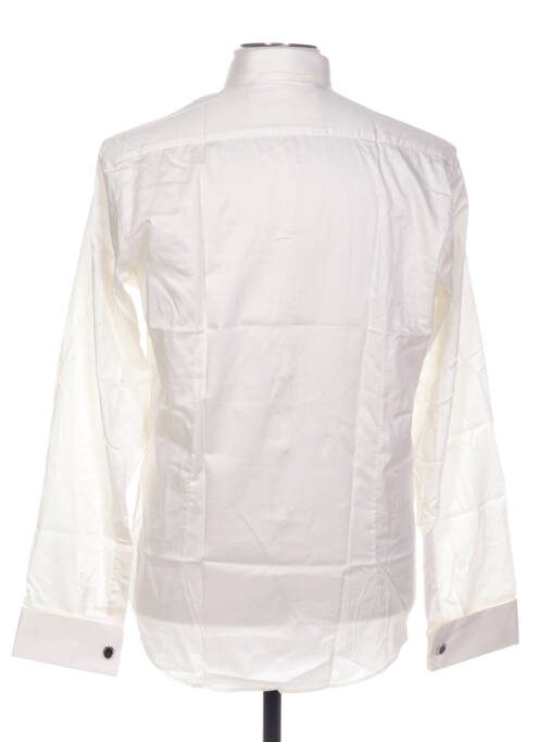 Chemise manches longues beige AUTHENTIQUE pour homme