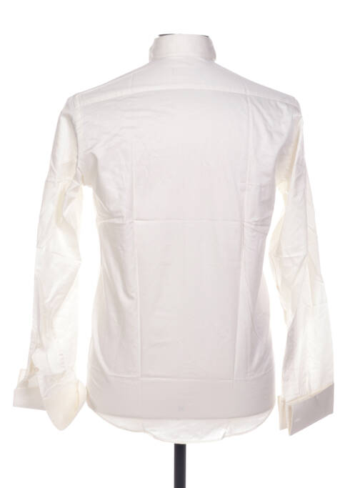 Chemise manches longues beige AUTHENTIQUE pour homme