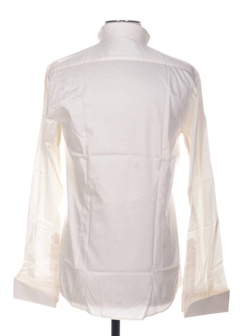 Chemise manches longues beige AUTHENTIQUE pour homme