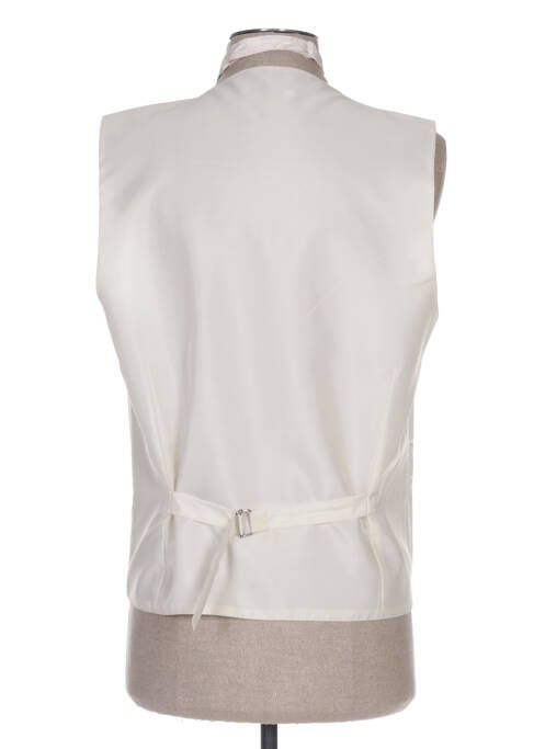 Gilet sans manche beige CLAUDE GABRIEL pour homme