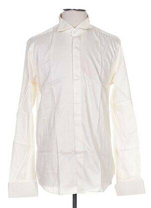Chemise manches longues manches longues beige AUTHENTIQUE homme