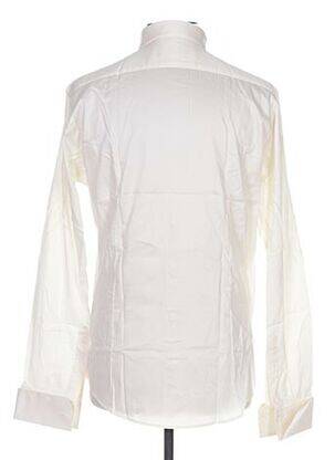 Chemise manches longues manches longues beige AUTHENTIQUE homme