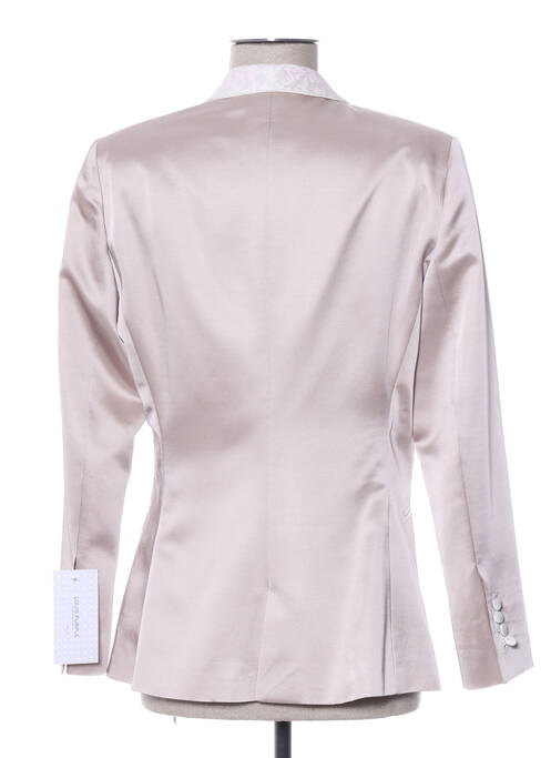 Veste chic beige LOUIS PURPLE pour homme