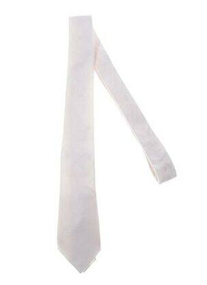 Cravate tissage satiné beige GREGE CREATION homme