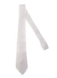 Cravate tissage satiné beige GREGE CREATION homme