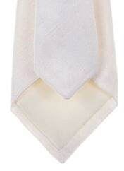 Cravate beige GREGE CREATION pour homme seconde vue
