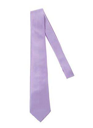 Cravate violet CLAUDE GABRIEL pour homme